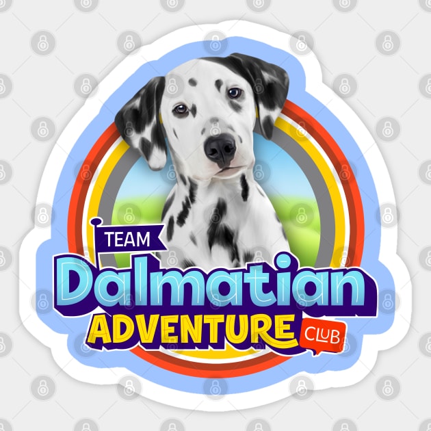 Dalmatian Sticker by Puppy & cute